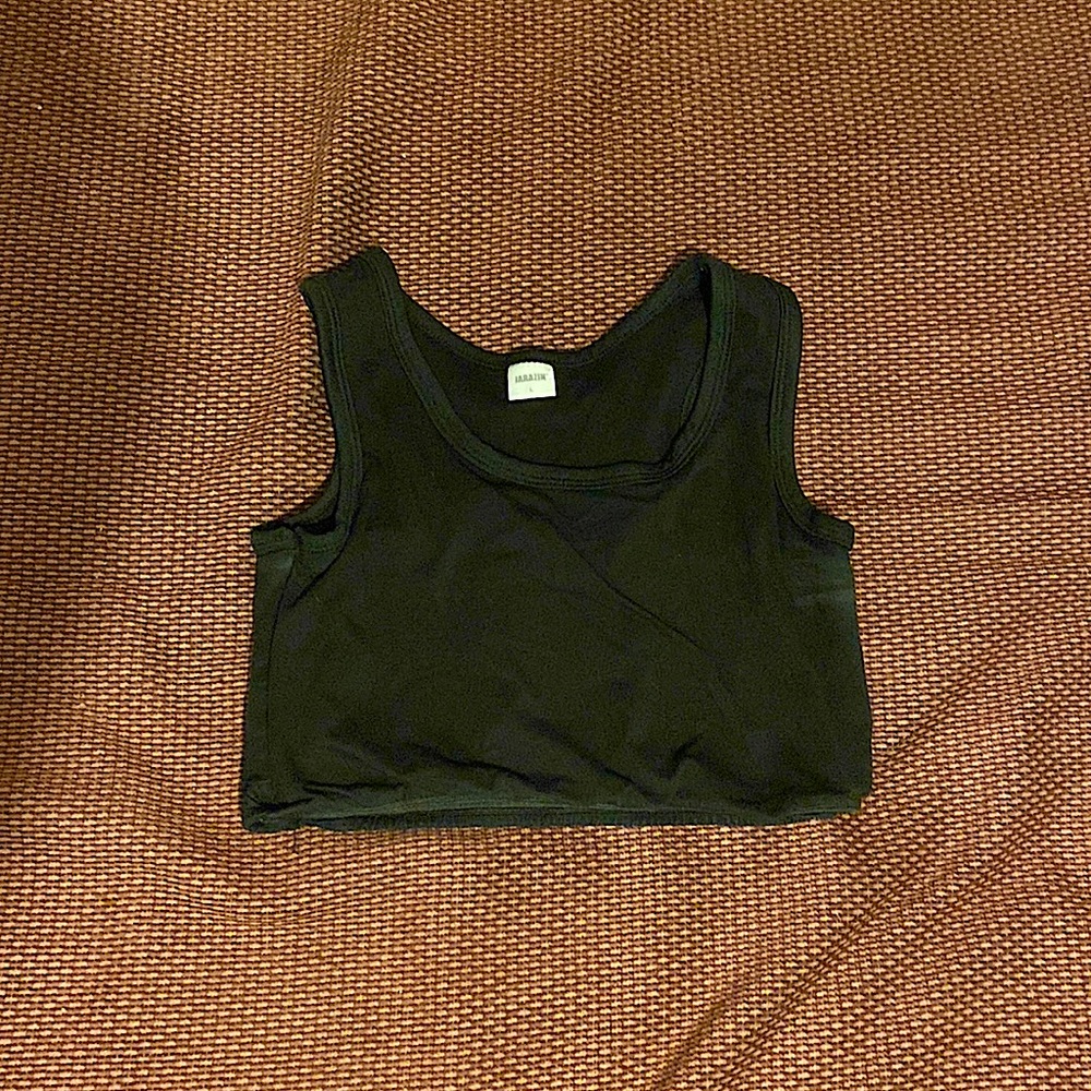 Transgender FTM binder Size: L Brand: Jarazin Color: Black Material: Spandex
